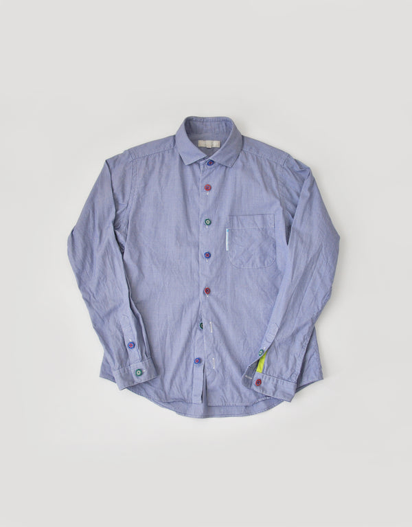 ほぼ日コラボくるみボタンシャツ